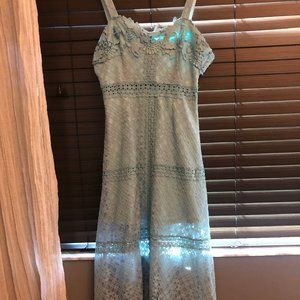 Foxiedox Angelisa lace midi dress